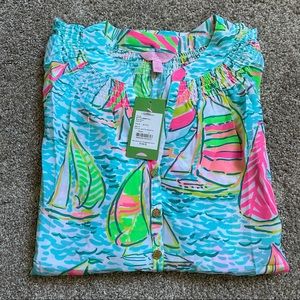 NWT Lilly Pulitzer Elsa Ugotta Regatta Large